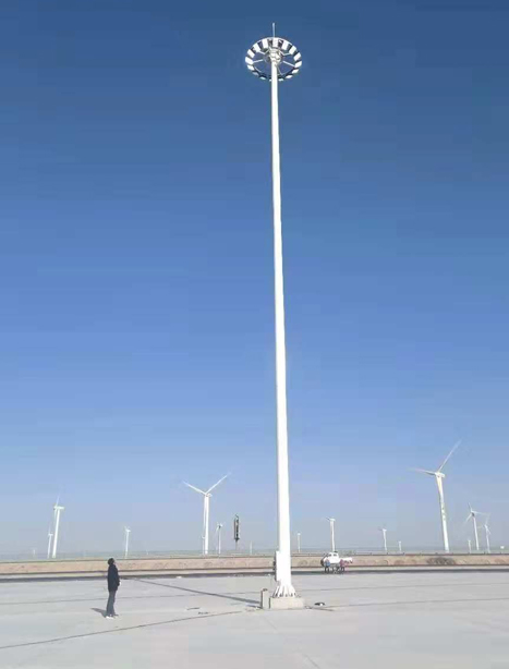 瓜州高速路服务区麦盖提高杆灯项目