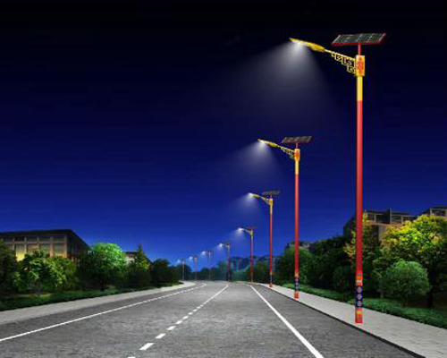 麦盖提民族特色路灯