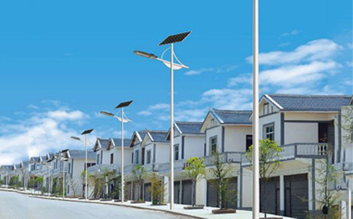 麦盖提太阳能路灯配置与在乡村道路照明中的应用